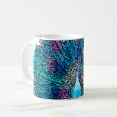 Mug Beau Peacock Loisirs à main Composé de nombreux de (Devant gauche)
