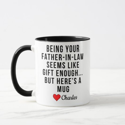 Mug Beau-père drôle (Gauche)
