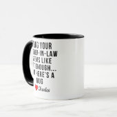 Mug Beau-père drôle (Devant gauche)