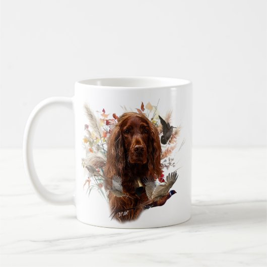 Mug Beau plateau rouge irlandais (Gauche)