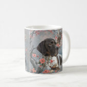 Mug Beau pointeur avec faisans (Devant droit)