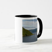 Mug Beau port et voiliers avec reflets dans (Devant droit)