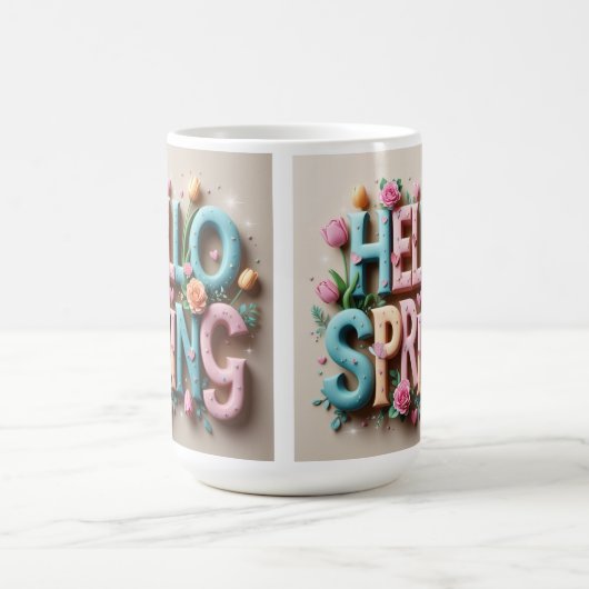 Mug Beau printemps (Centre)
