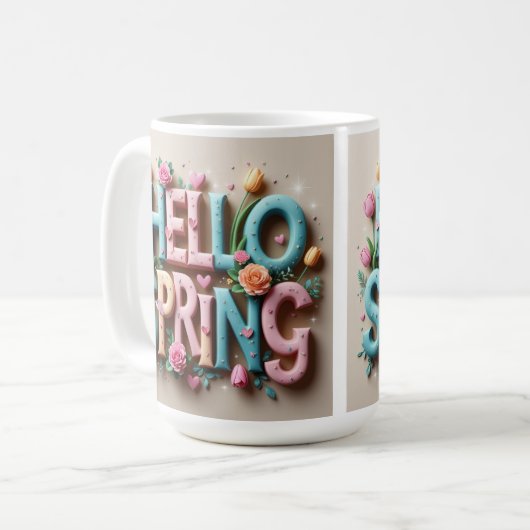 Mug Beau printemps (Devant gauche)