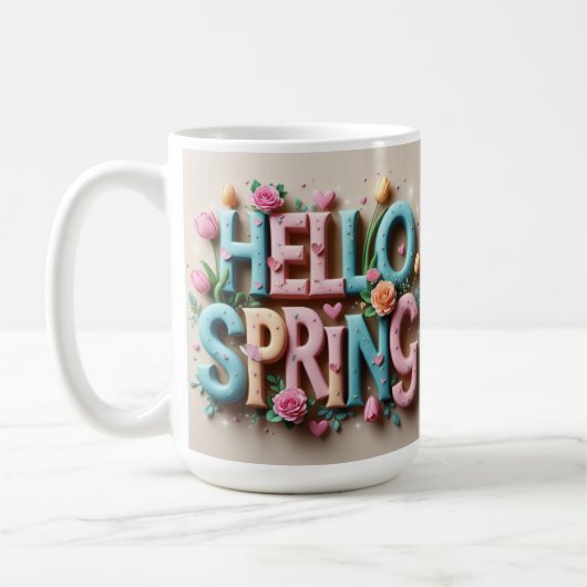 Mug Beau printemps (Gauche)