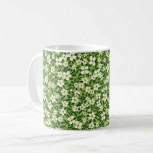 Mug Beau Printemps coloré Fille Fleur sauvage
