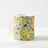 Mug Beau Printemps coloré Fille Fleur sauvage (Devant gauche)