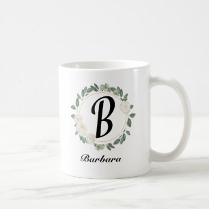 Mug Beau Printemps Romantique Fleurs Filles Blanches