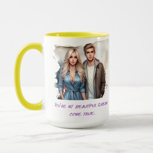 Mug Beau rêve (Gauche)