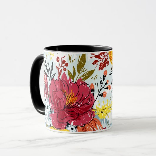 Mug Beau Rose (Devant gauche)