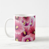 Mug Beau rose Hollyhock Blooming (Gauche)