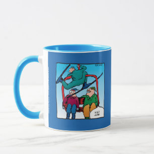Mug Beau Saut Dessinateurs Skieurs