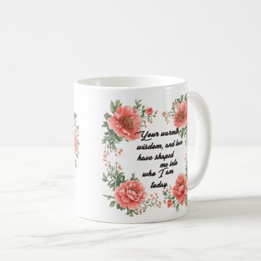 Mug Beau Sentiment pour Maman Wrap (Devant droit)