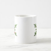 Mug Beau Snowy Pine Snowflake Noël (Centre)