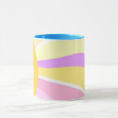 Mug beau soleil peinture abstraite (Centre)
