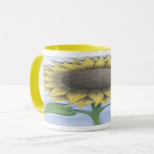 Mug Beau tournesol (Devant gauche)