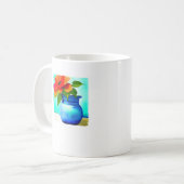 Mug Beau Vase Fleur (Devant gauche)