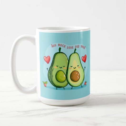 Mug Beaucoup d'amour Avocat (Gauche)