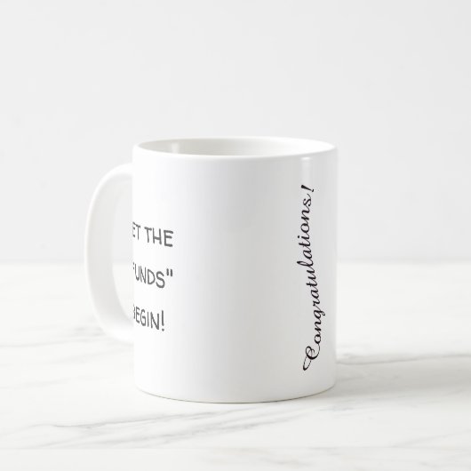 Mug "Beaucoup d'AUTEUR à propos de quelque chose !" La (Devant gauche)