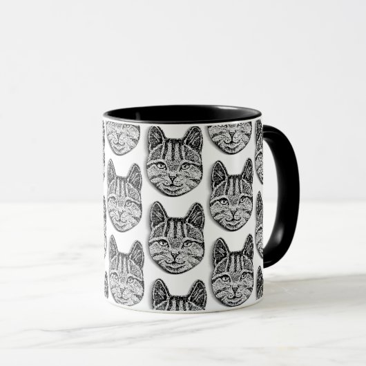 Mug Beaucoup de chats (Devant droit)