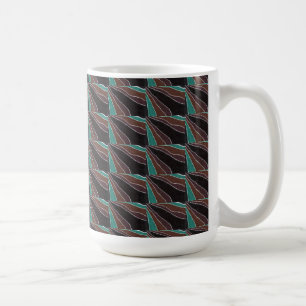 Mug "Beaucoup de chemins carrelés" Résumé Conception M