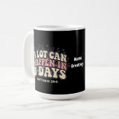 Mug Beaucoup de choses peuvent se passer en 3 jours Ch (Devant gauche)