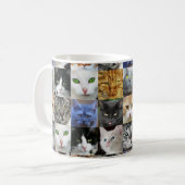 Mug Beaucoup de Kitties Amoureux de les chats de café  (Devant gauche)