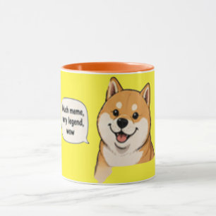 Mug Beaucoup de Meme Ma Légende – Citation Virale Drôl
