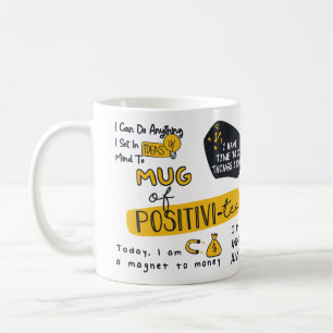 Mug Beaucoup de positivité, de motivation et d'inspira