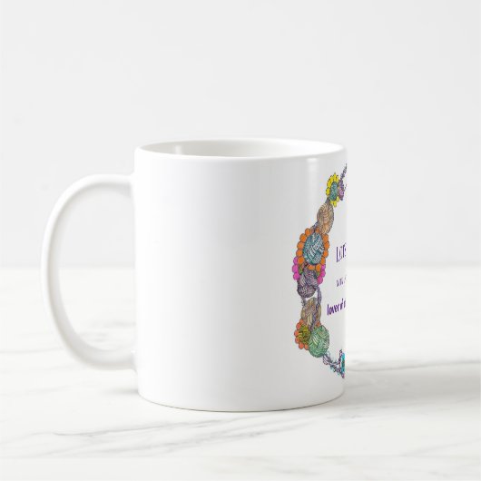 Mug Beaucoup de Yarn Lover (Gauche)