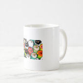 Mug Beaucoup d'oiseaux amoureux (Devant droit)