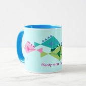 Mug Beaucoup plus de poissons (Devant gauche)