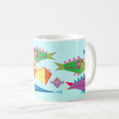 Mug Beaucoup plus de poissons (Devant droit)