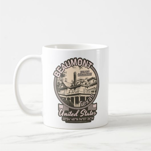 MUG BEAUMONT - TEXAS VINTAGE (Gauche)