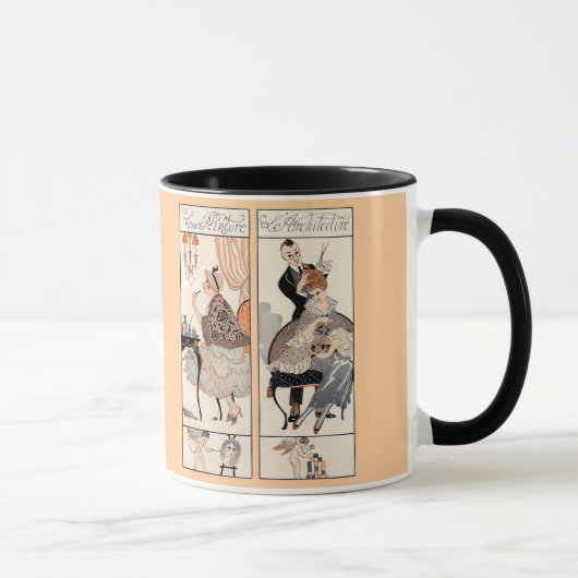 Mug Beauté Art Déco (Droite)