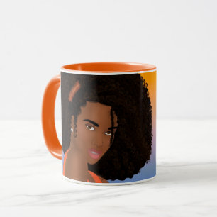 Mug Beauté baisée de soleil avec poème