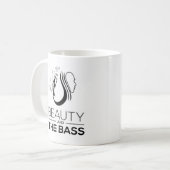 Mug Beauté basse de cadeau de poissons de pêche (Devant gauche)