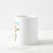 Mug Beauté Be You Monogram Orange Garden Floral (Centre)