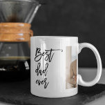 Mug Beauté Collage photo Meilleur papa Jamais Cadeau<br><div class="desc">Beauty Collage Photo Best Dad Ever Gift est un cadeau personnalisé qui combine beauté et valeur sentimentale pour créer un cadeau significatif pour votre père. Le cadeau est un collage de photos soigneusement sélectionnées de vous et de votre père, arrangé d'une manière belle et artistique. Les photos peuvent être des...</div>