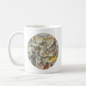Mug Beauté de bain victorienne Kraken Surréalisme Vint (Gauche)