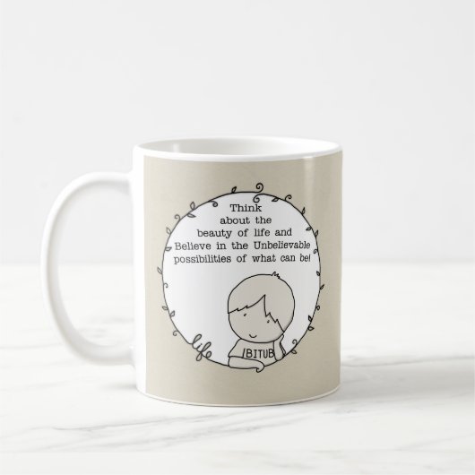 Mug Beauté de la vie (Gauche)