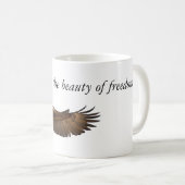 Mug Beauté de l'aigle de la liberté (Devant droit)