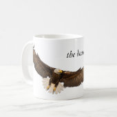 Mug Beauté de l'aigle de la liberté (Devant gauche)
