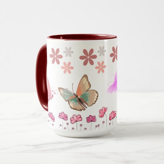 Mug Beauté de Printemps (Devant gauche)