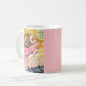 Mug Beauté de sommeil de baiser de prince charme (Devant gauche)