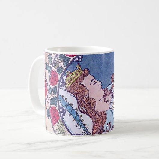 Mug Beauté dormante, Art de couverture, Van Caspel (Devant gauche)