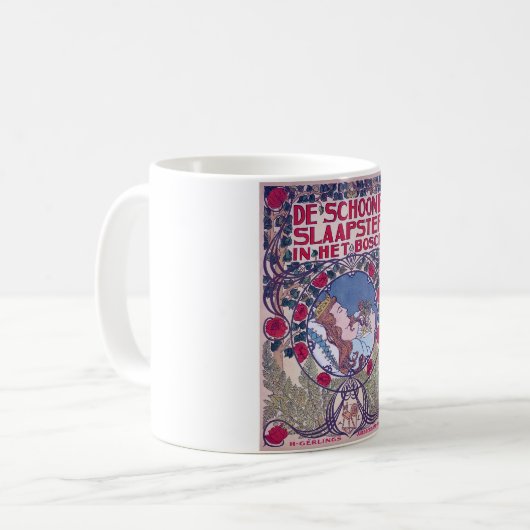 Mug Beauté dormante, Art de couverture, Van Caspel (Devant gauche)