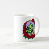 Mug Beauté du sommeil de Zombie (Devant droit)