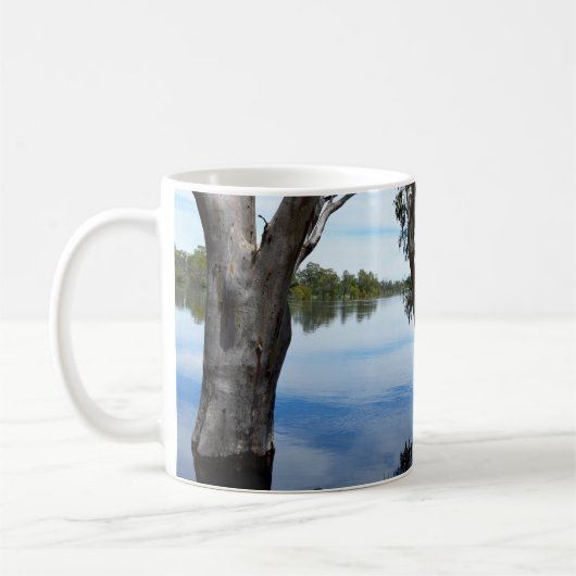 Mug Beauté D'Un Gomme Fleuve Murray Australie, (Gauche)