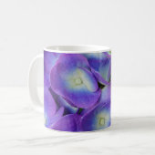 Mug Beauté d'une bouge de café Hydrangea bleu (Devant gauche)